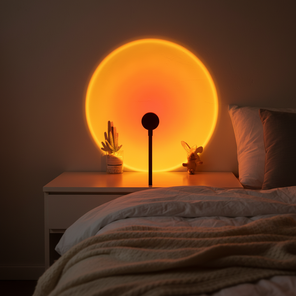 Sunset Glow Lamp – Warm Ambient Projector