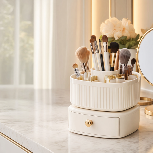 Rotating Makeup Organizer