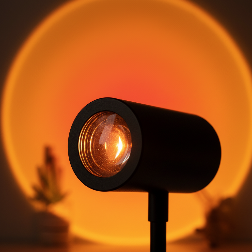 Sunset Glow Lamp – Warm Ambient Projector