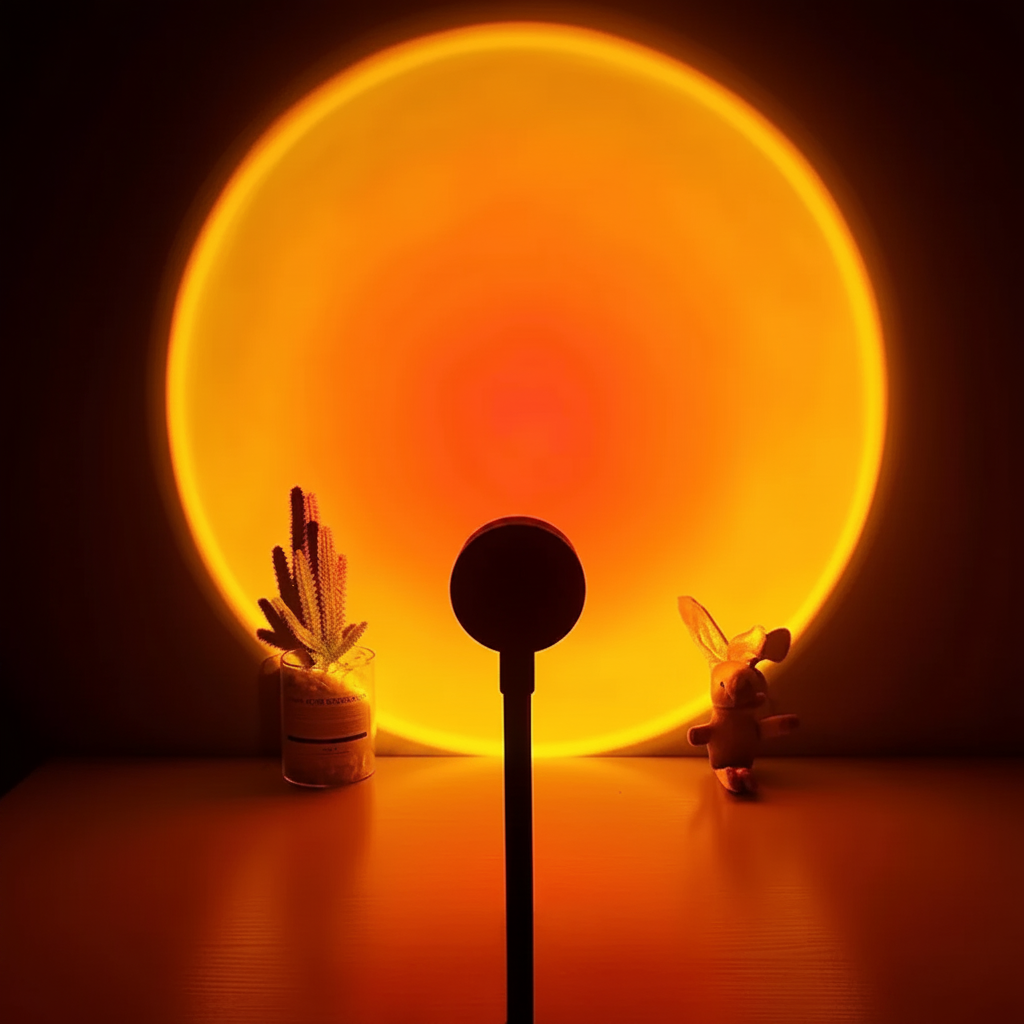 Sunset Glow Lamp – Warm Ambient Projector