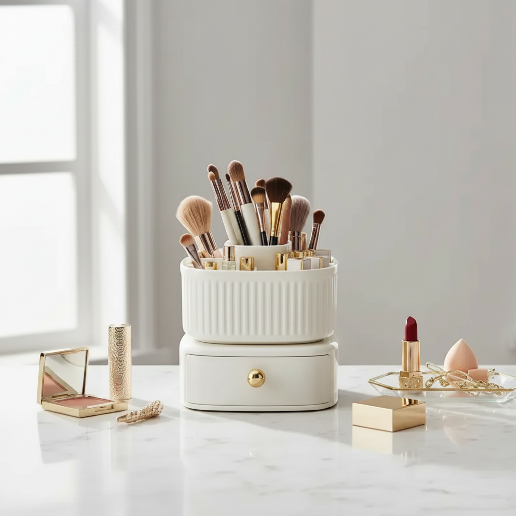 Rotating Makeup Organizer